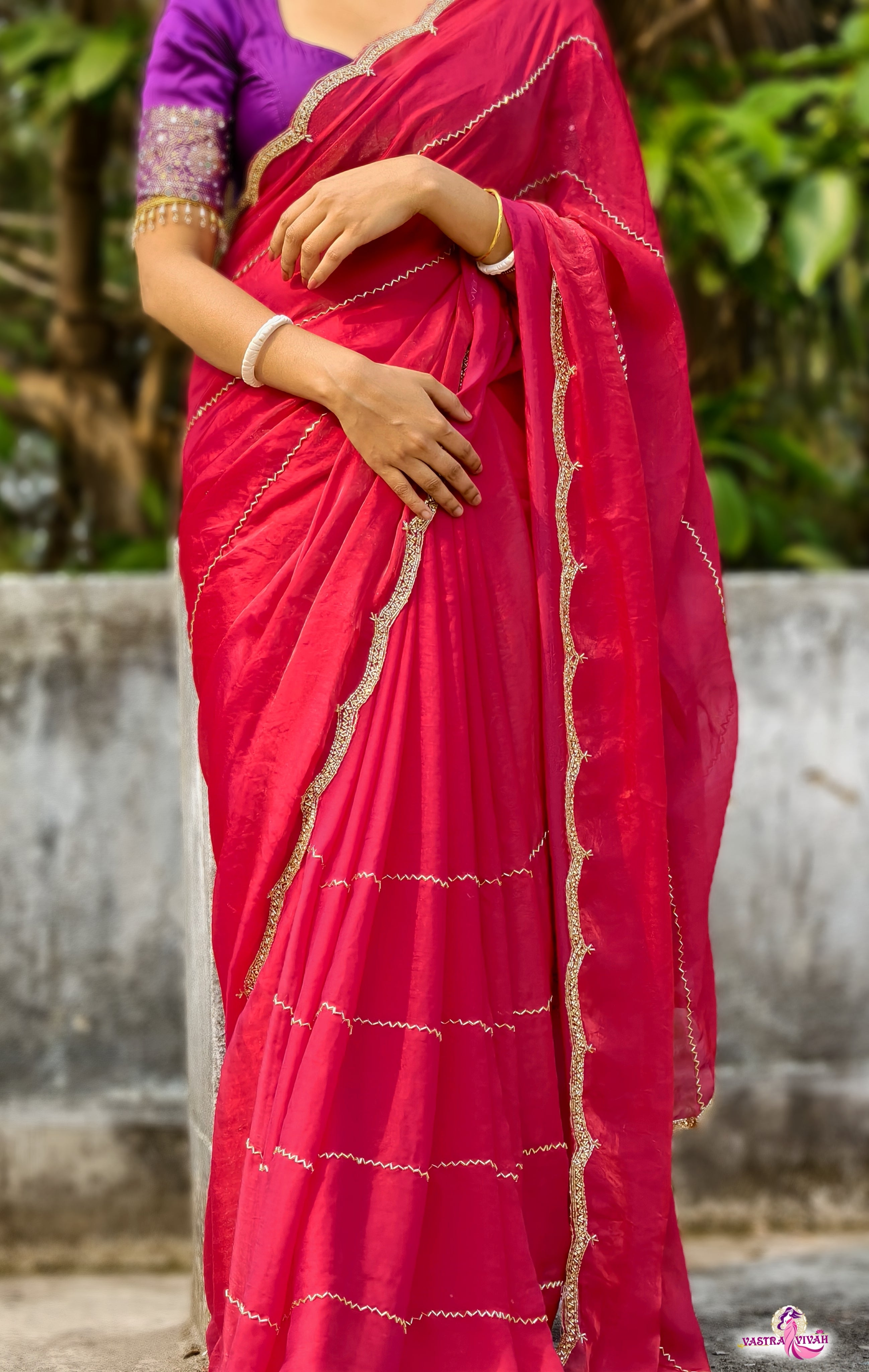 DESIGNER FENDY SAREE